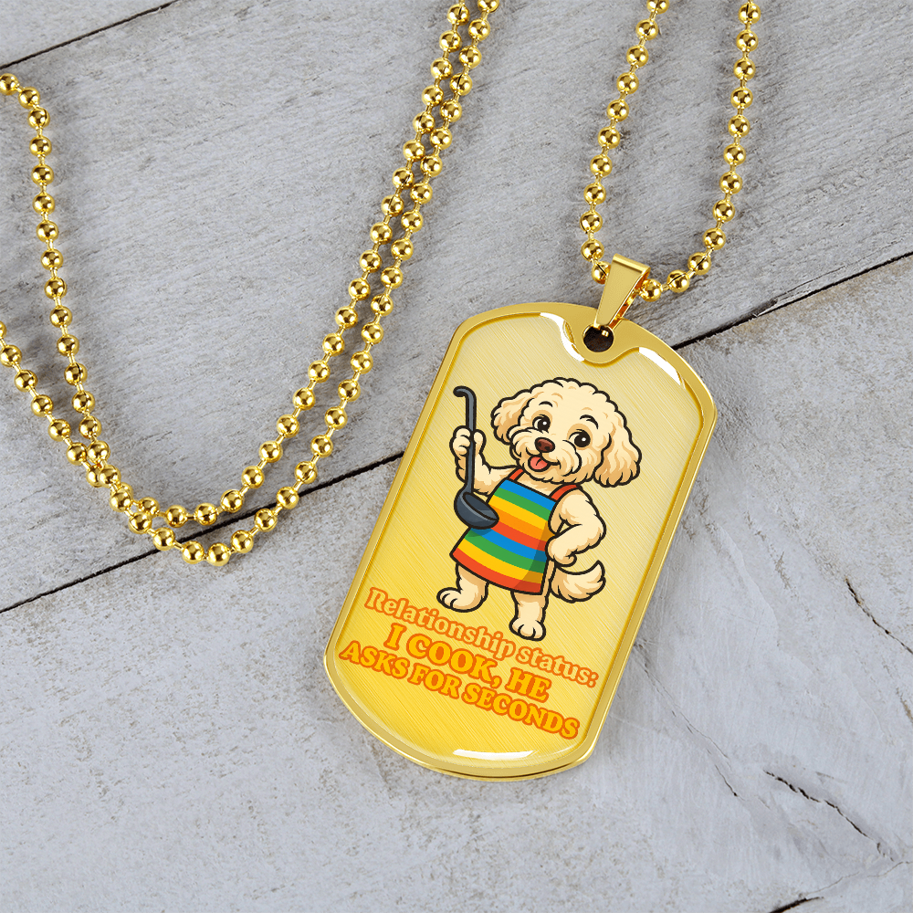 Pride Necklace Custom Name| Dog Tag Chain | Custom Dog Tag