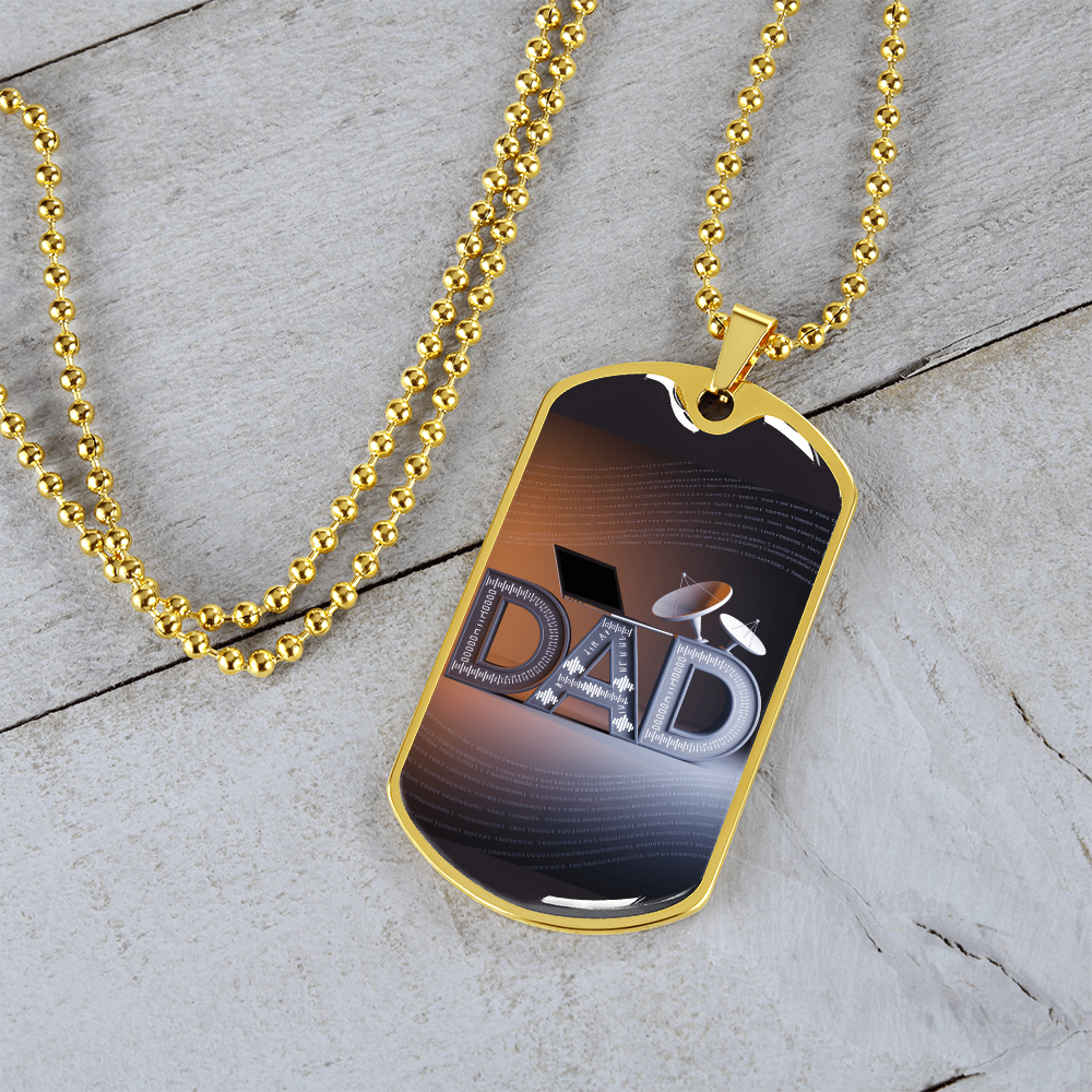 Father gift retirement custom personalized necklace fine jewelry