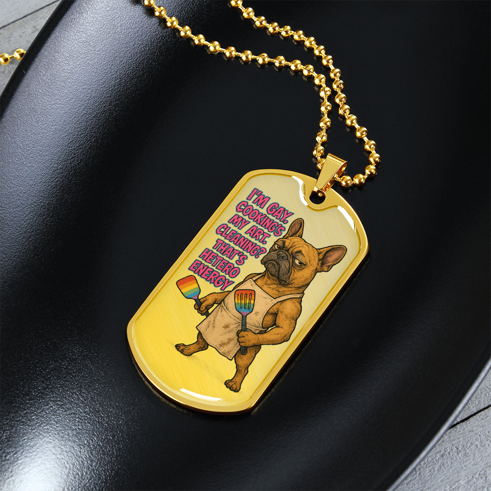 Pride Necklace Custom Name| Dog Tag Chain | Custom Dog Tag