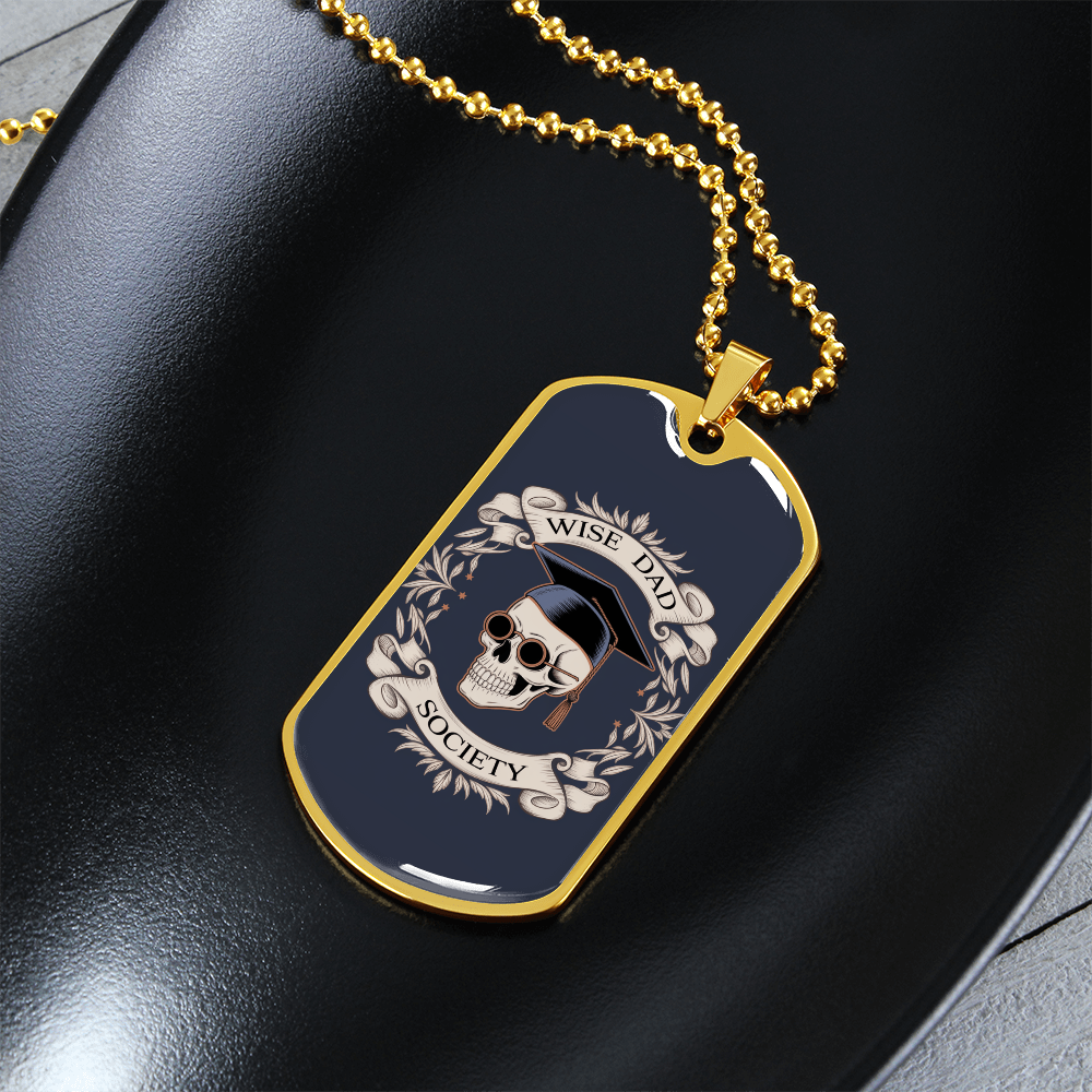 Father gift retirement personalized custom necklace fine jewelry