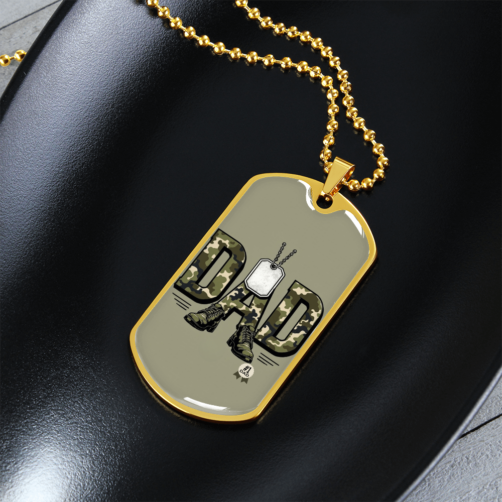 Father gift retirement personalized custom necklace fine jewelry