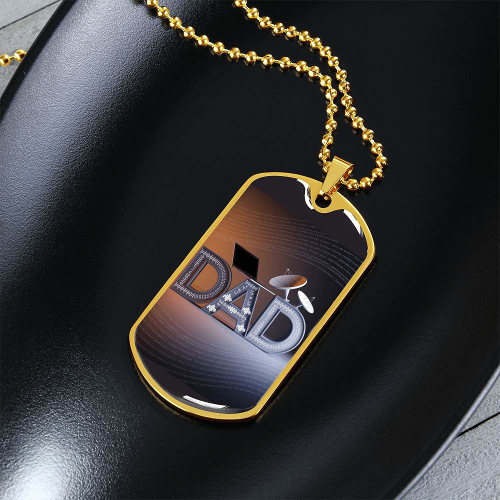 Father gift retirement custom personalized necklace fine jewelry