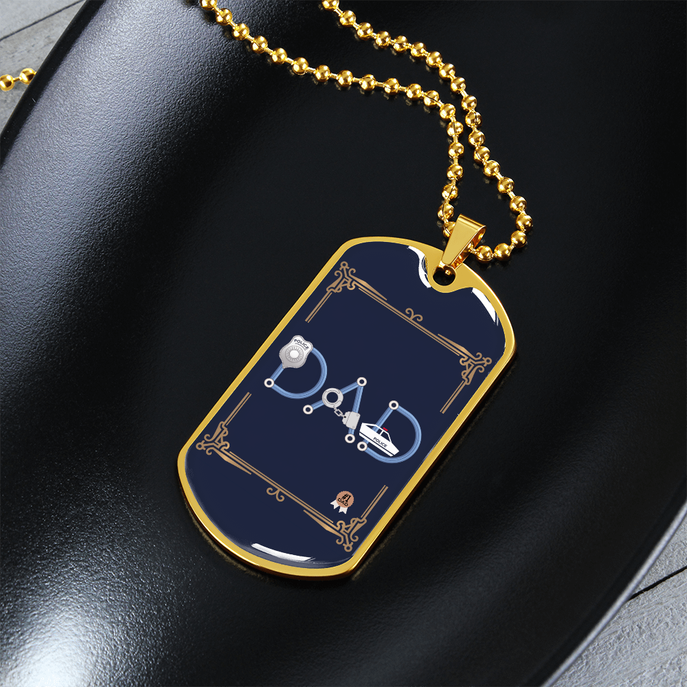 Father gift retirement personalized custom tag