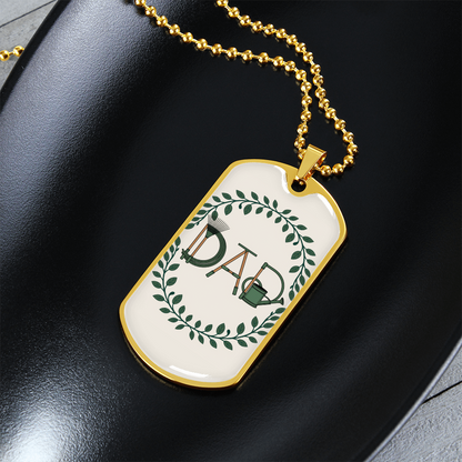 Father gif retirement personalized custom necklace fine jewelry