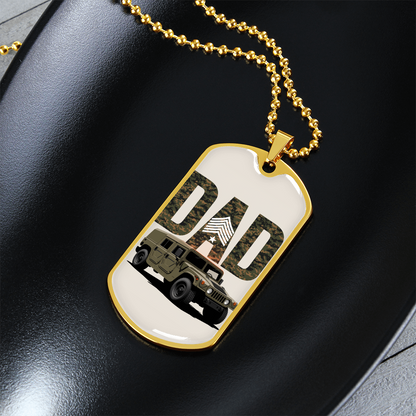 Father gift retirement custom personalized necklace fine jewelry