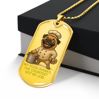 Pride Necklace Custom Name| Dog Tag Chain | Custom Dog Tag