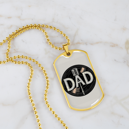 Father gift retirement custom personalized necklace fine jewelry
