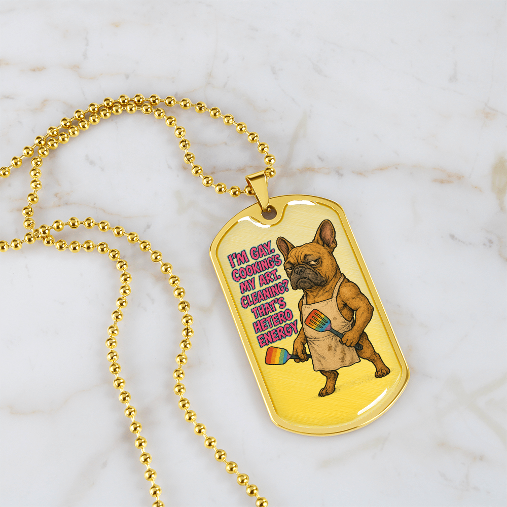 Pride Necklace Custom Name| Dog Tag Chain | Custom Dog Tag