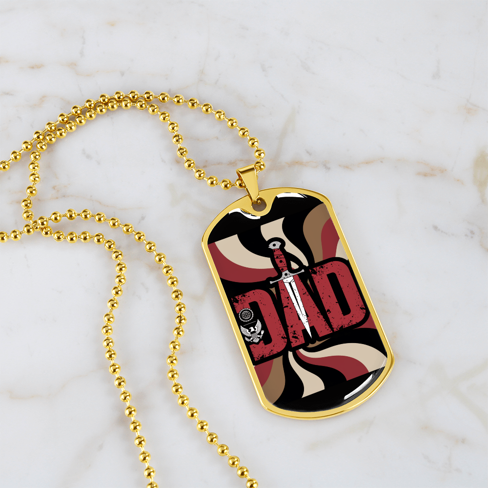 Father gift retirement personalized custom necklace fine jewelry