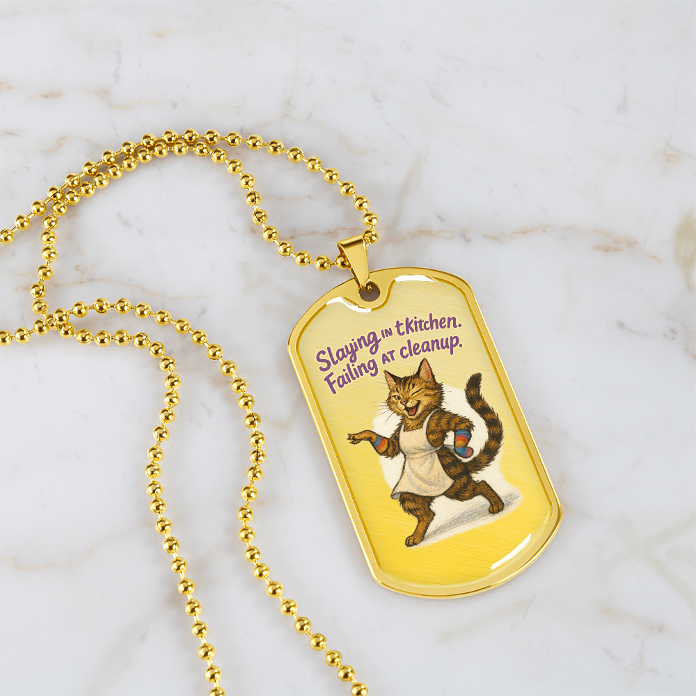 Pride Necklace Custom Name| Dog Tag Chain | Custom Dog Tag