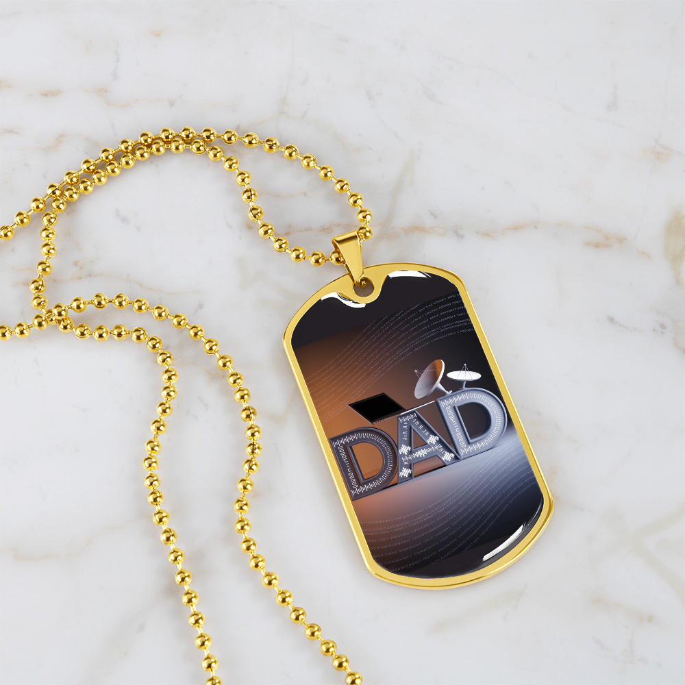 Father gift retirement custom personalized necklace fine jewelry