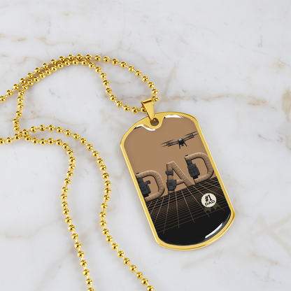 Father gift retirement custom personalized necklace fine jewelry