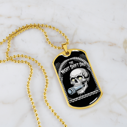 Father gift retirement personalized custom necklace fine jewelry