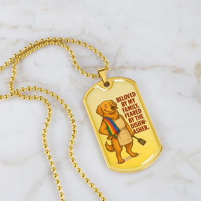Pride custom tag LGBTQ fine jewelry personalized