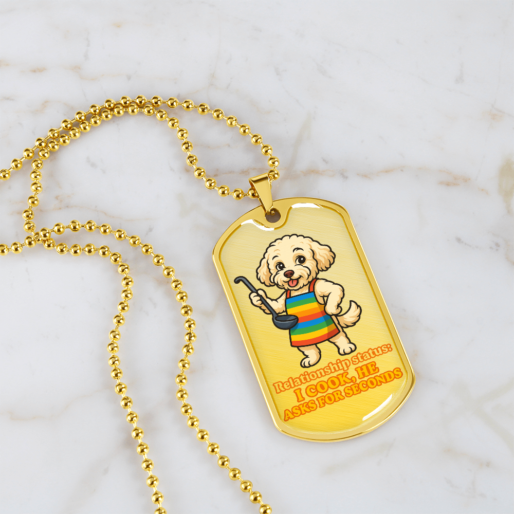 Pride Necklace Custom Name| Dog Tag Chain | Custom Dog Tag
