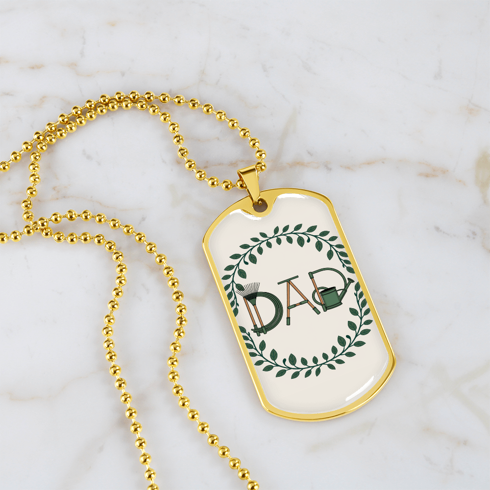 Father gif retirement personalized custom necklace fine jewelry
