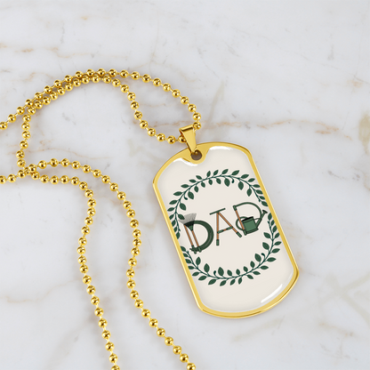 Father gif retirement personalized custom necklace fine jewelry