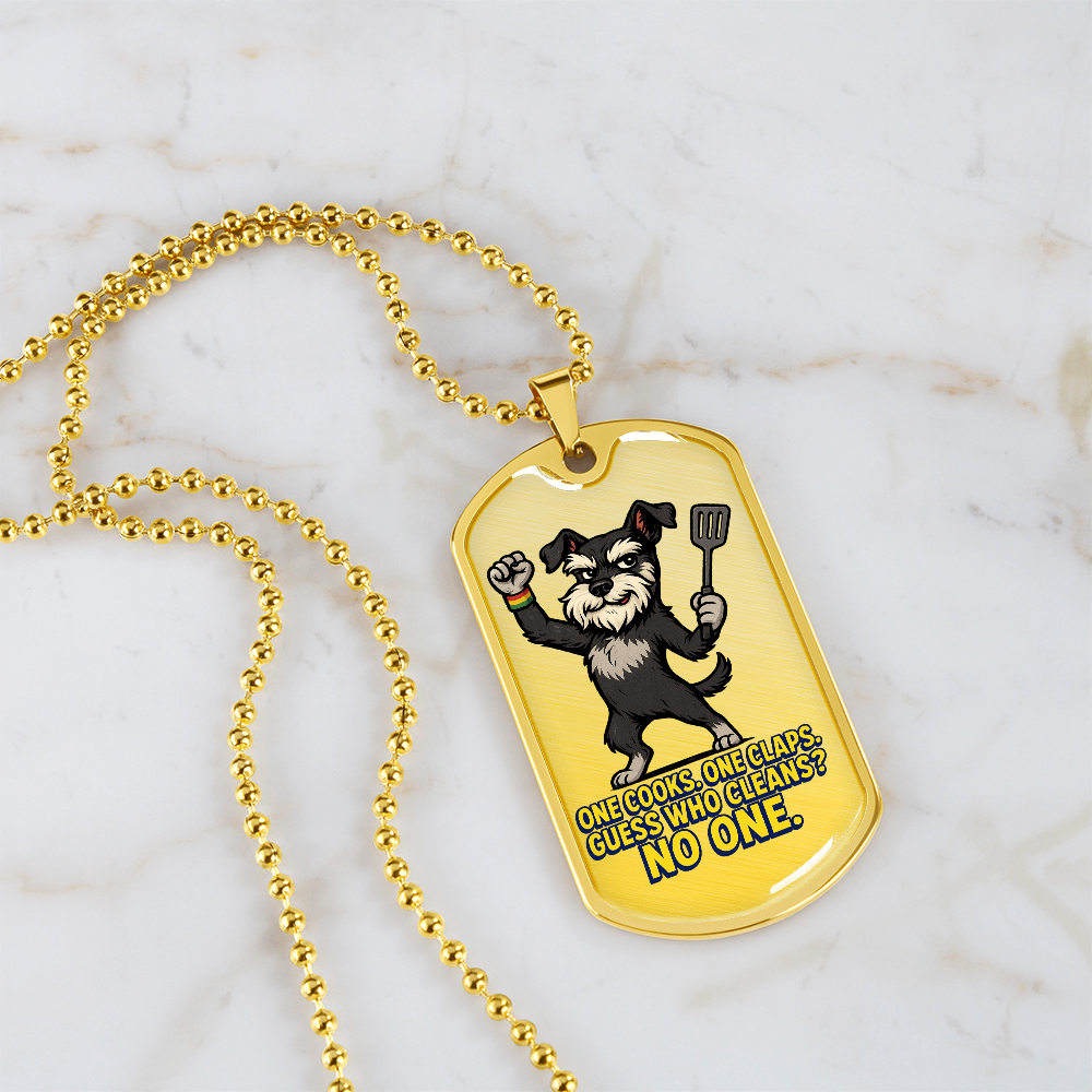 Pride Necklace Custom Name| Dog Tag Chain | Custom Dog Tag