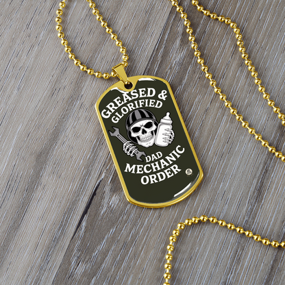 Father gift retirement custom personalized necklace fine jewelry