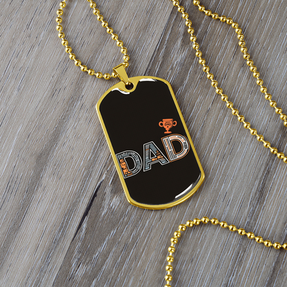 Father gift retirement personalized custom necklace fine jewelry