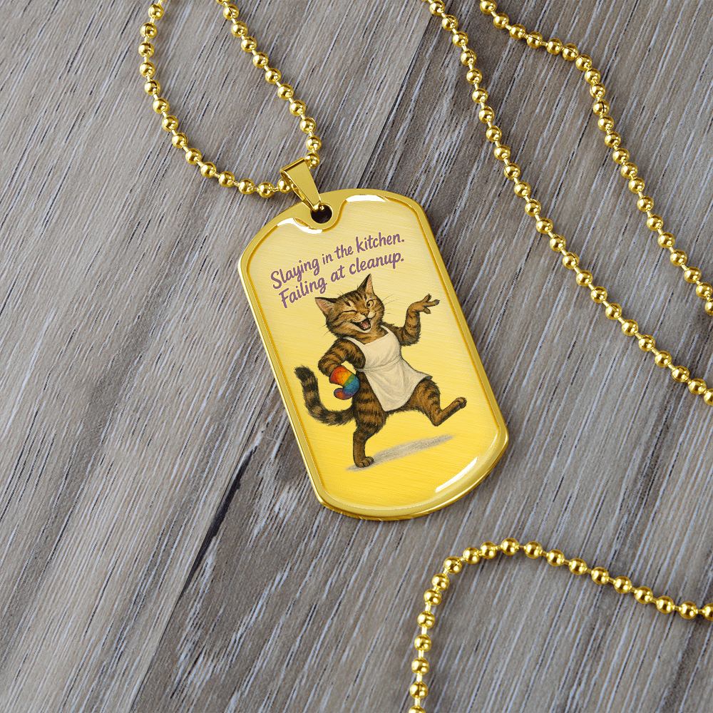 Pride Necklace Custom Name| Dog Tag Chain | Custom Dog Tag
