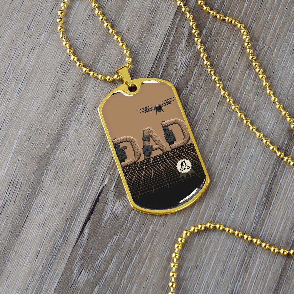 Father gift retirement custom personalized necklace fine jewelry
