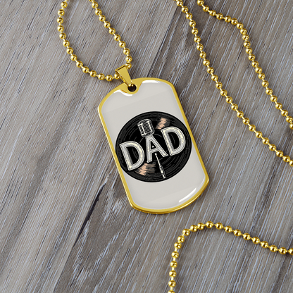Father gift retirement custom personalized necklace fine jewelry
