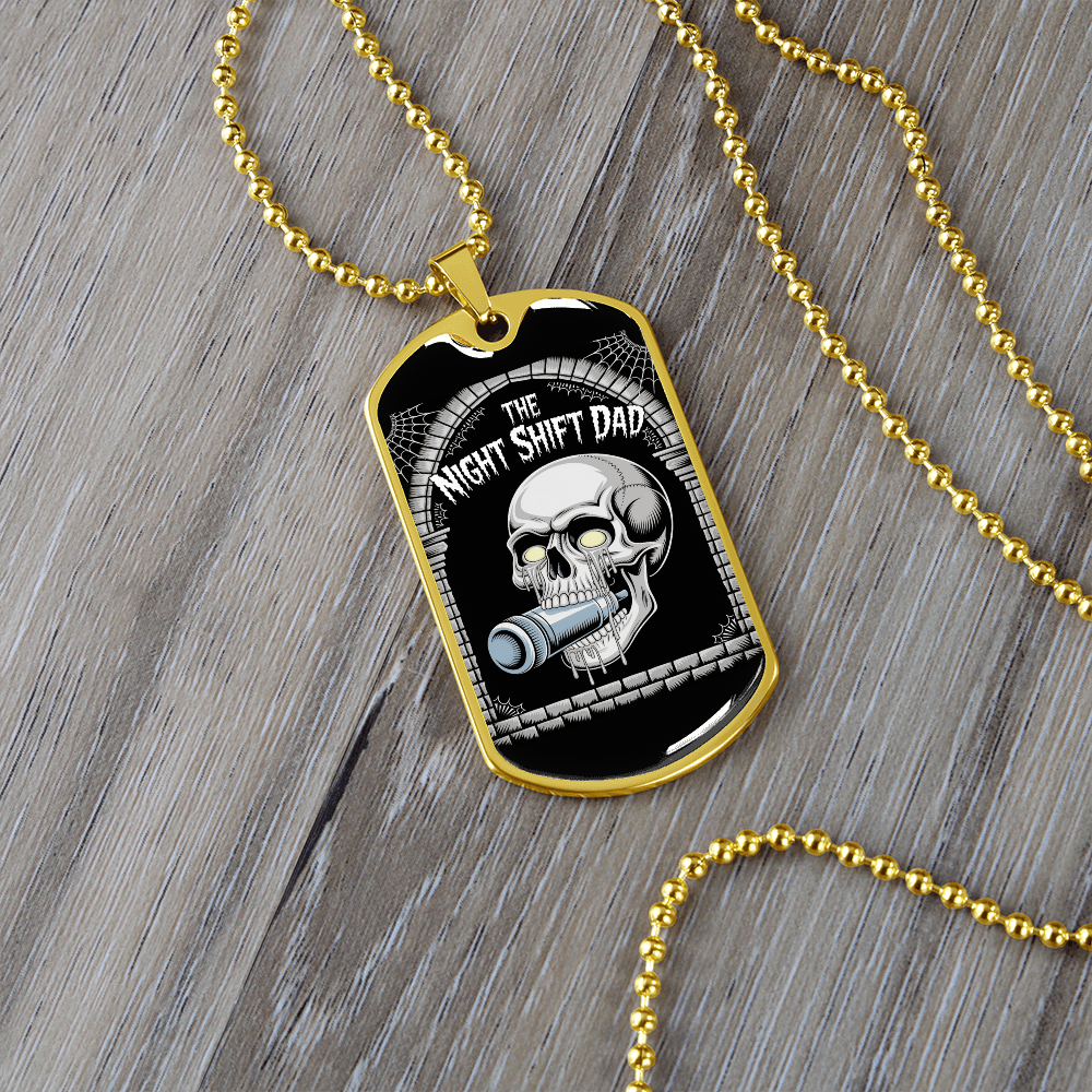 Father gift retirement personalized custom necklace fine jewelry