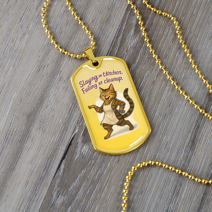 Pride Necklace Custom Name| Dog Tag Chain | Custom Dog Tag