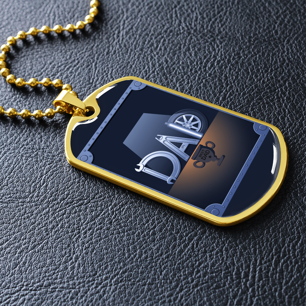 Father gift retirement custom personalized necklace fine jewelry