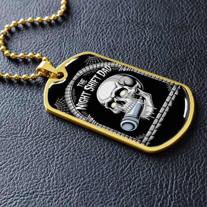 Father gift retirement personalized custom necklace fine jewelry