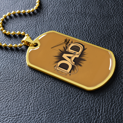 Dad gift retirement personalized coustum necklace