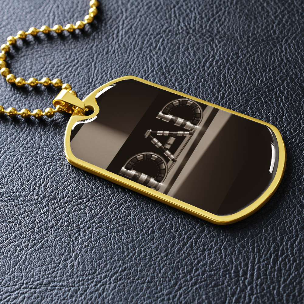 Father gift retirement personalized custom necklace fine jewelry