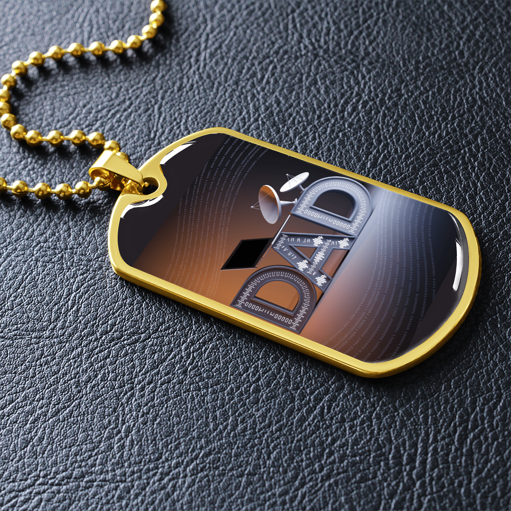 Father gift retirement custom personalized necklace fine jewelry