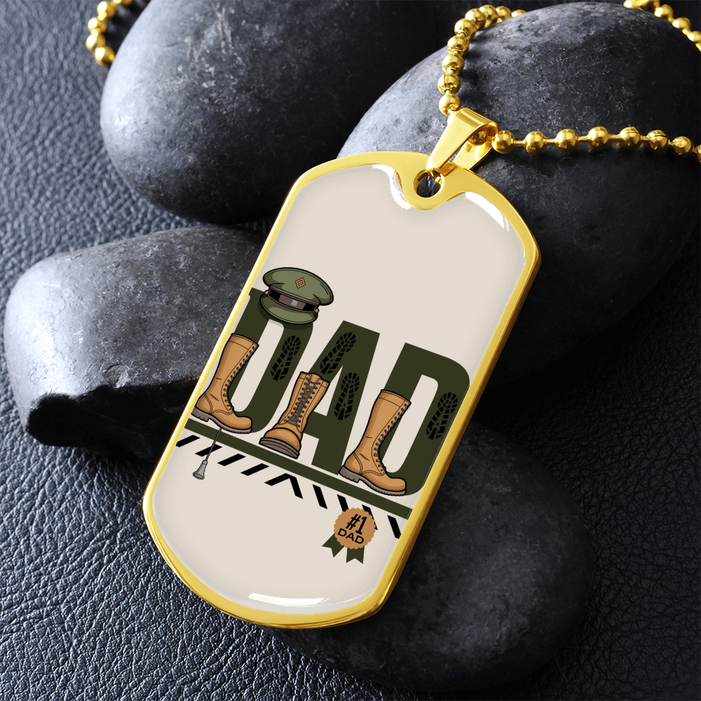 Father gift retirement personalized custom necklace fine jewelry