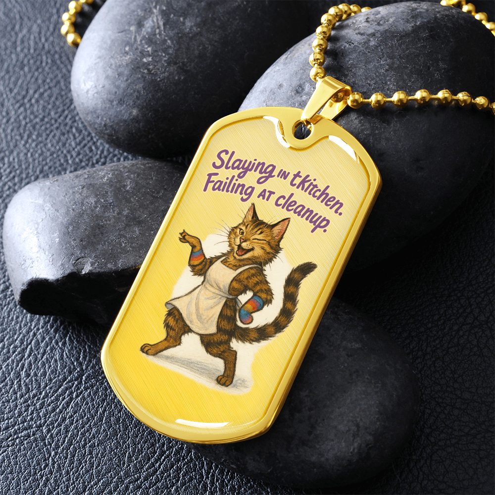 Pride Necklace Custom Name| Dog Tag Chain | Custom Dog Tag