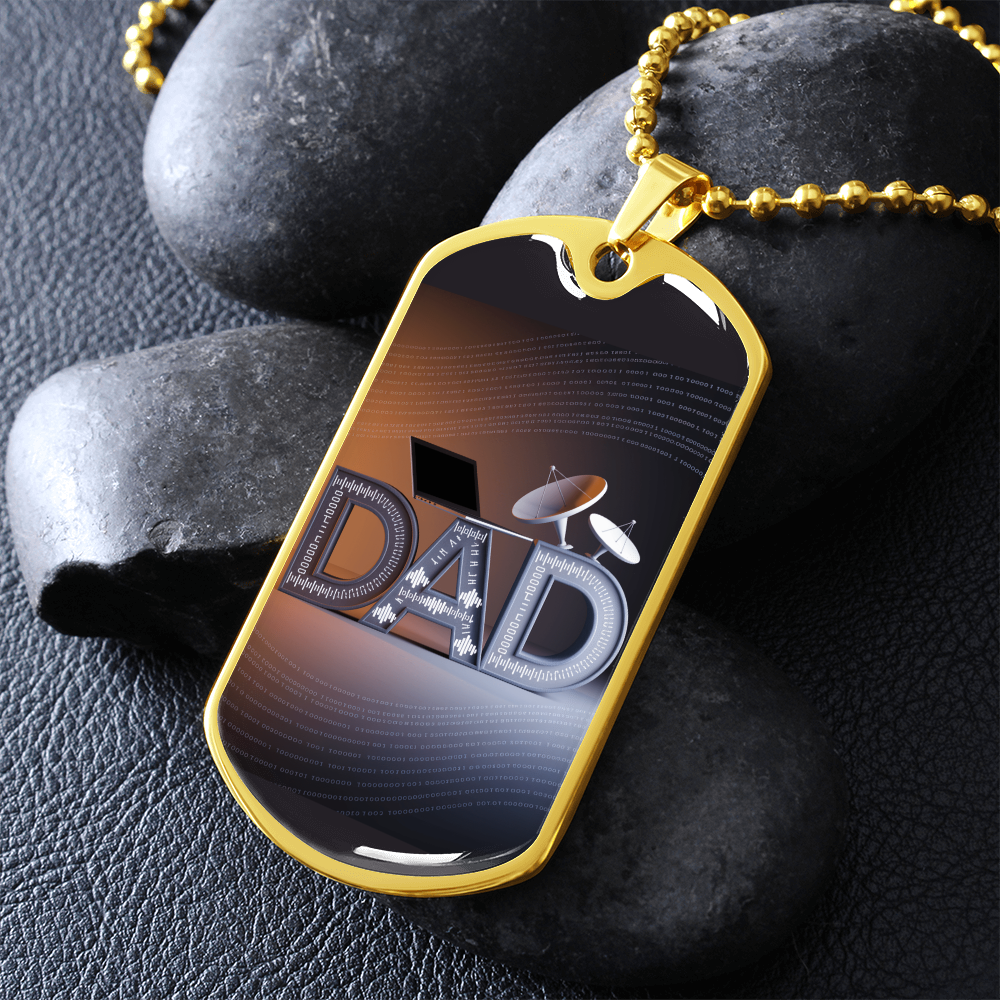 Father gift retirement custom personalized necklace fine jewelry