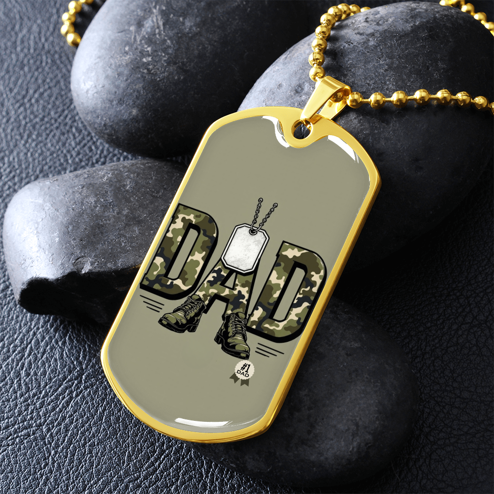Father gift retirement personalized custom necklace fine jewelry