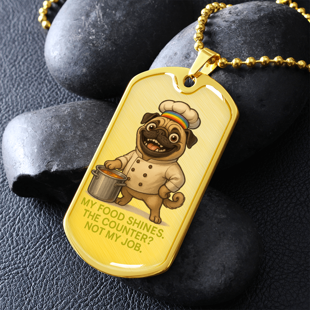 Pride Necklace Custom Name| Dog Tag Chain | Custom Dog Tag
