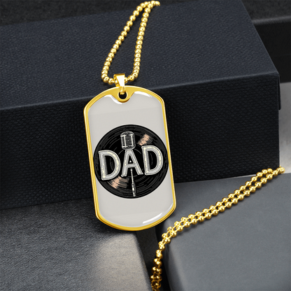 Father gift retirement custom personalized necklace fine jewelry