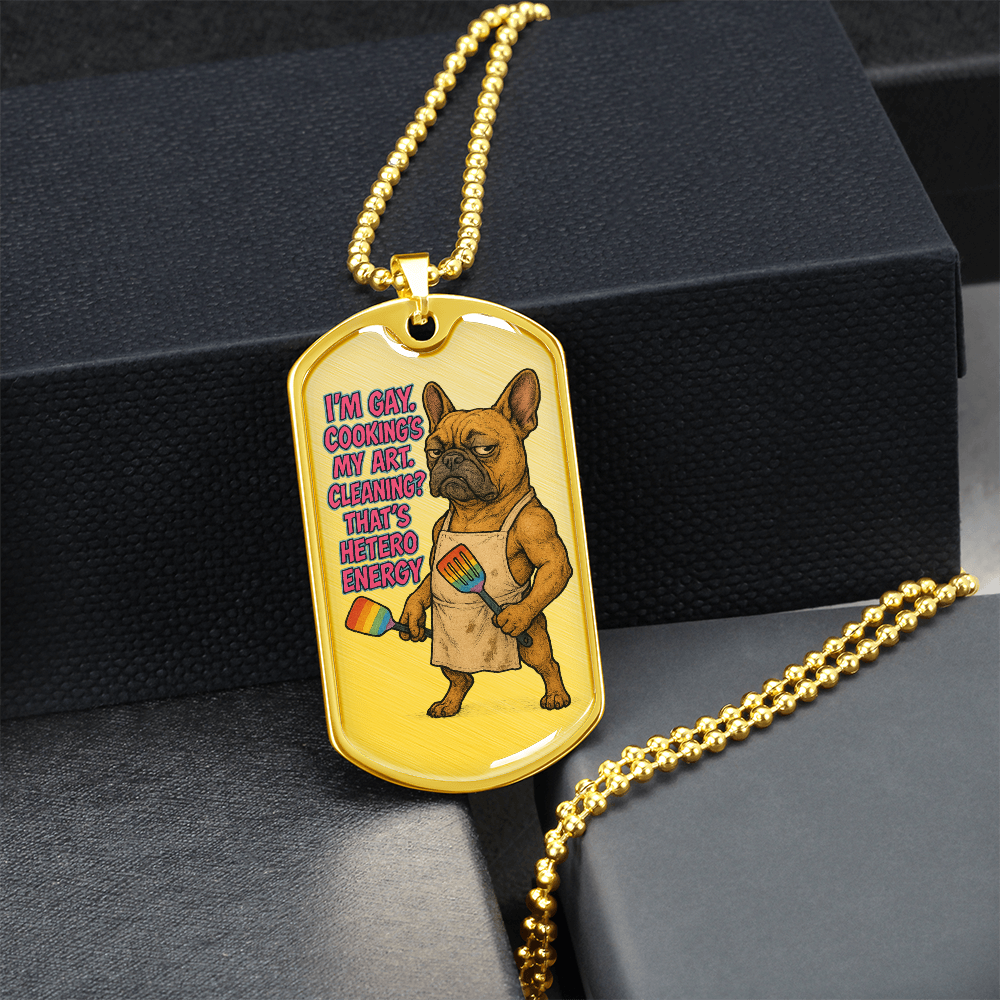 Pride Necklace Custom Name| Dog Tag Chain | Custom Dog Tag