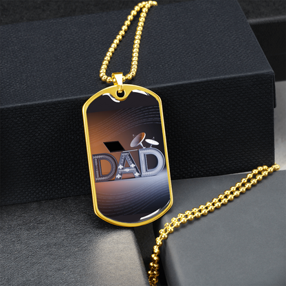 Father gift retirement custom personalized necklace fine jewelry