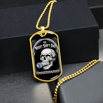 Father gift retirement personalized custom necklace fine jewelry