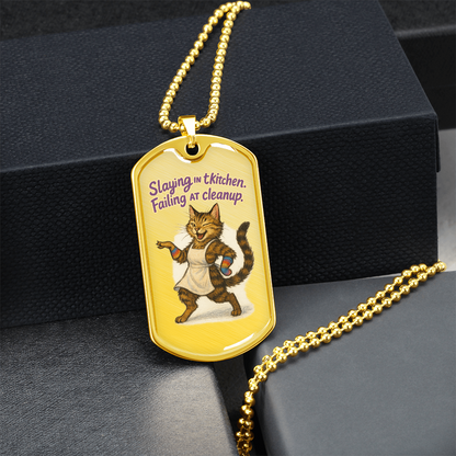 Pride Necklace Custom Name| Dog Tag Chain | Custom Dog Tag