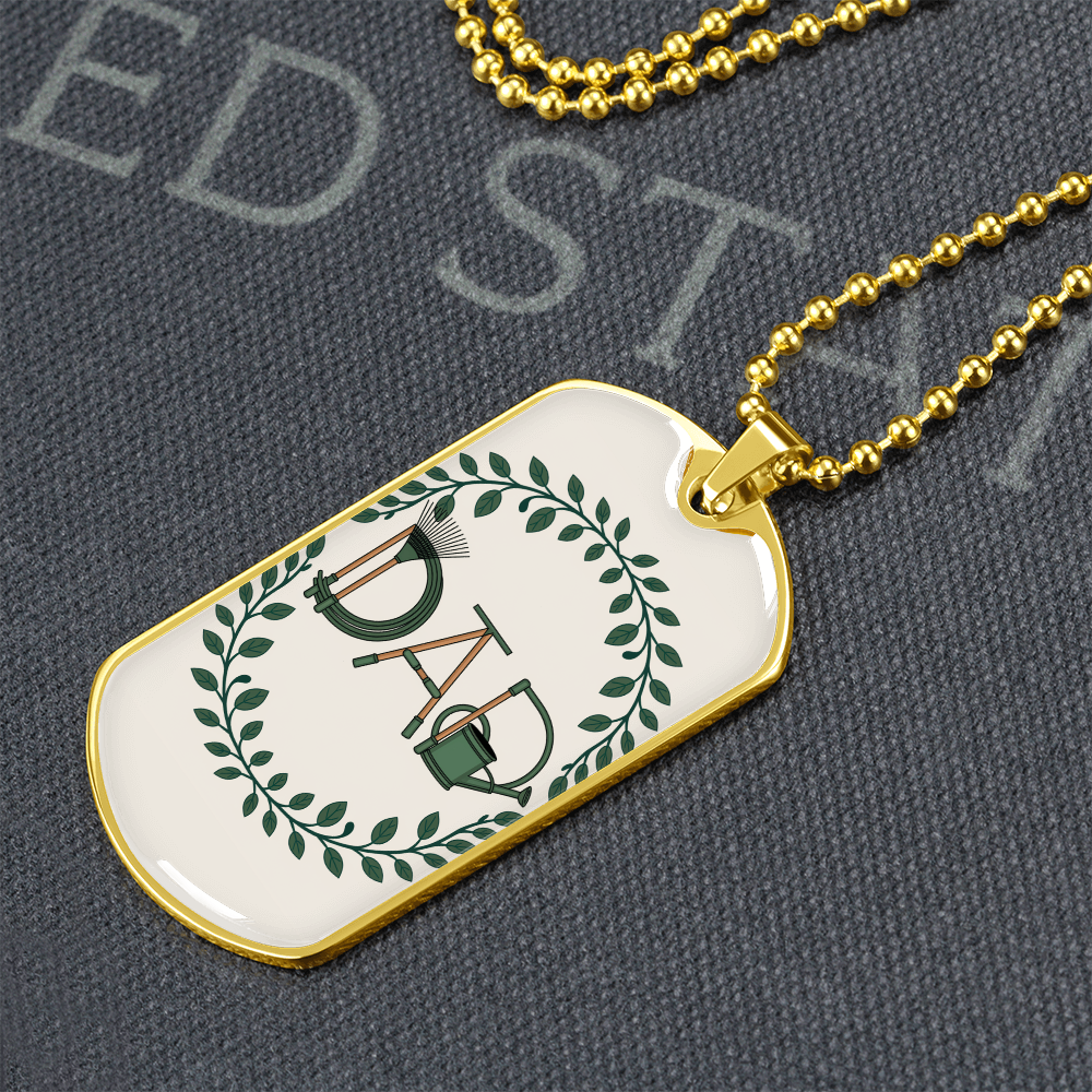 Father gif retirement personalized custom necklace fine jewelry