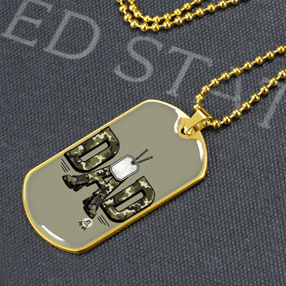 Father gift retirement personalized custom necklace fine jewelry