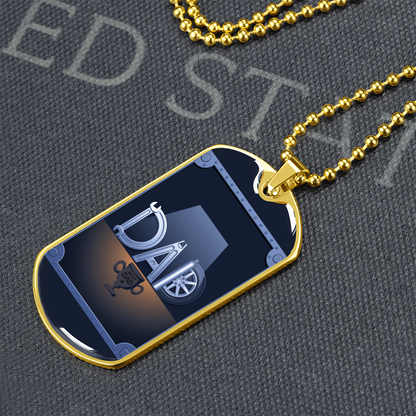Father gift retirement custom personalized necklace fine jewelry