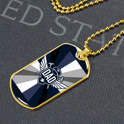 Father gift retirement personalized custom necklace fine jewelry