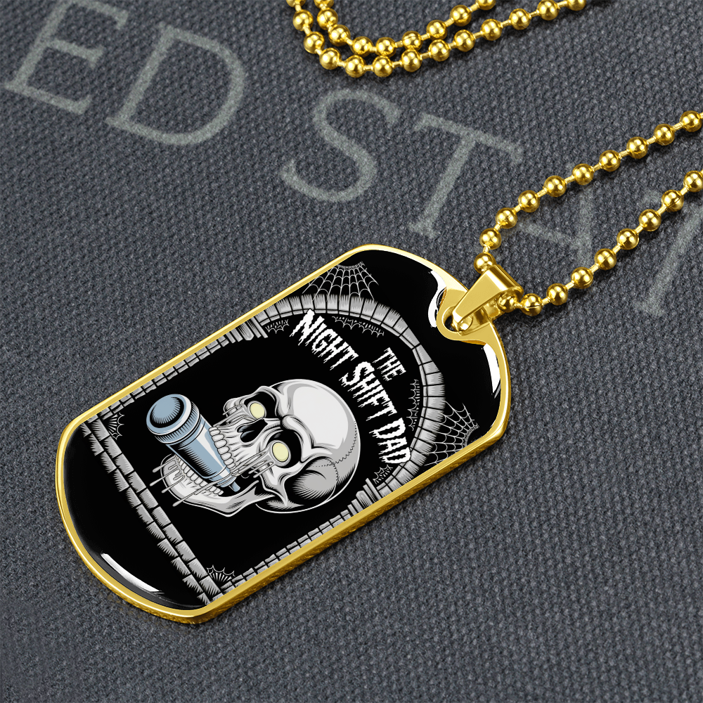Father gift retirement personalized custom necklace fine jewelry