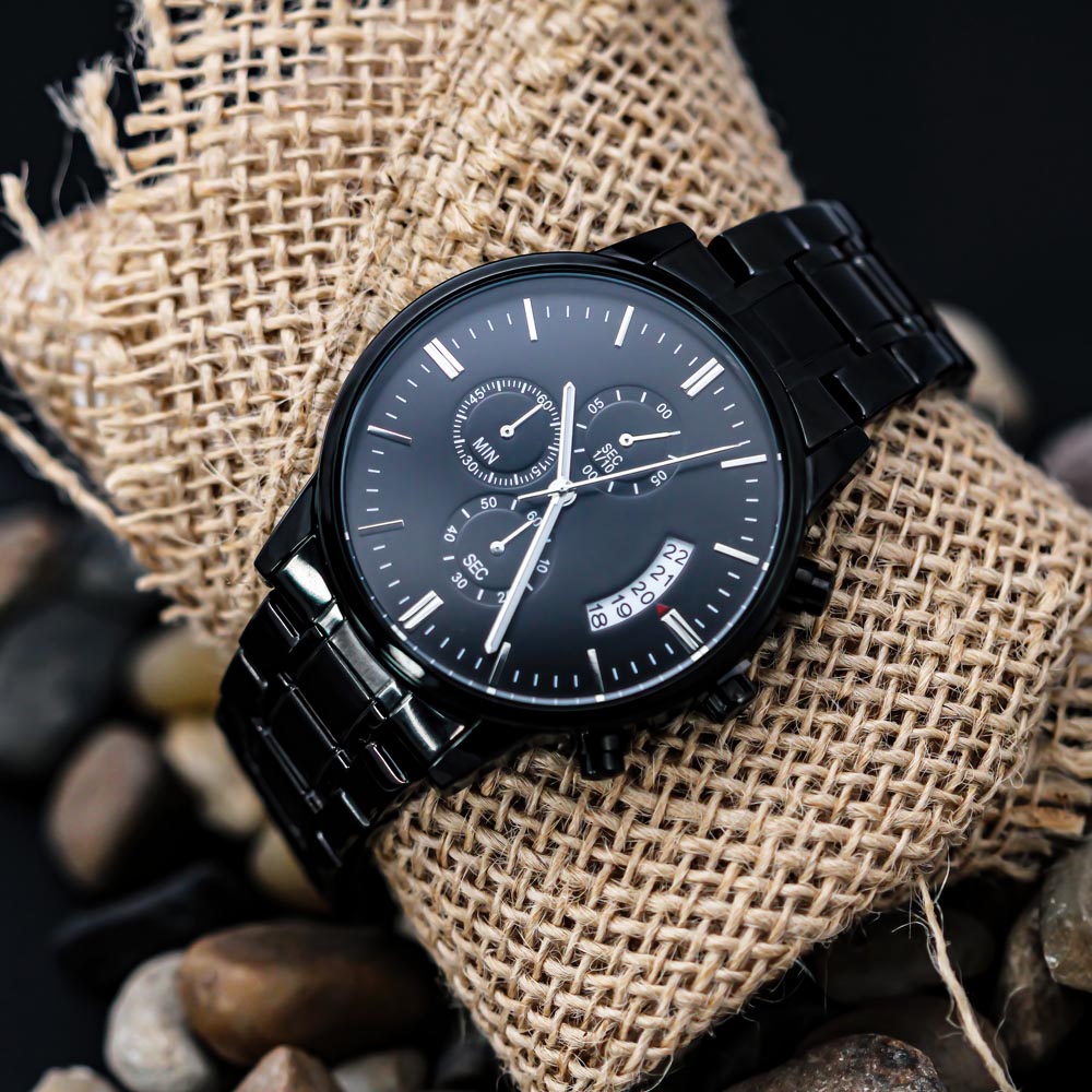 Gifts for Dad: Personalized Father's Day Watch with Custom Engraving